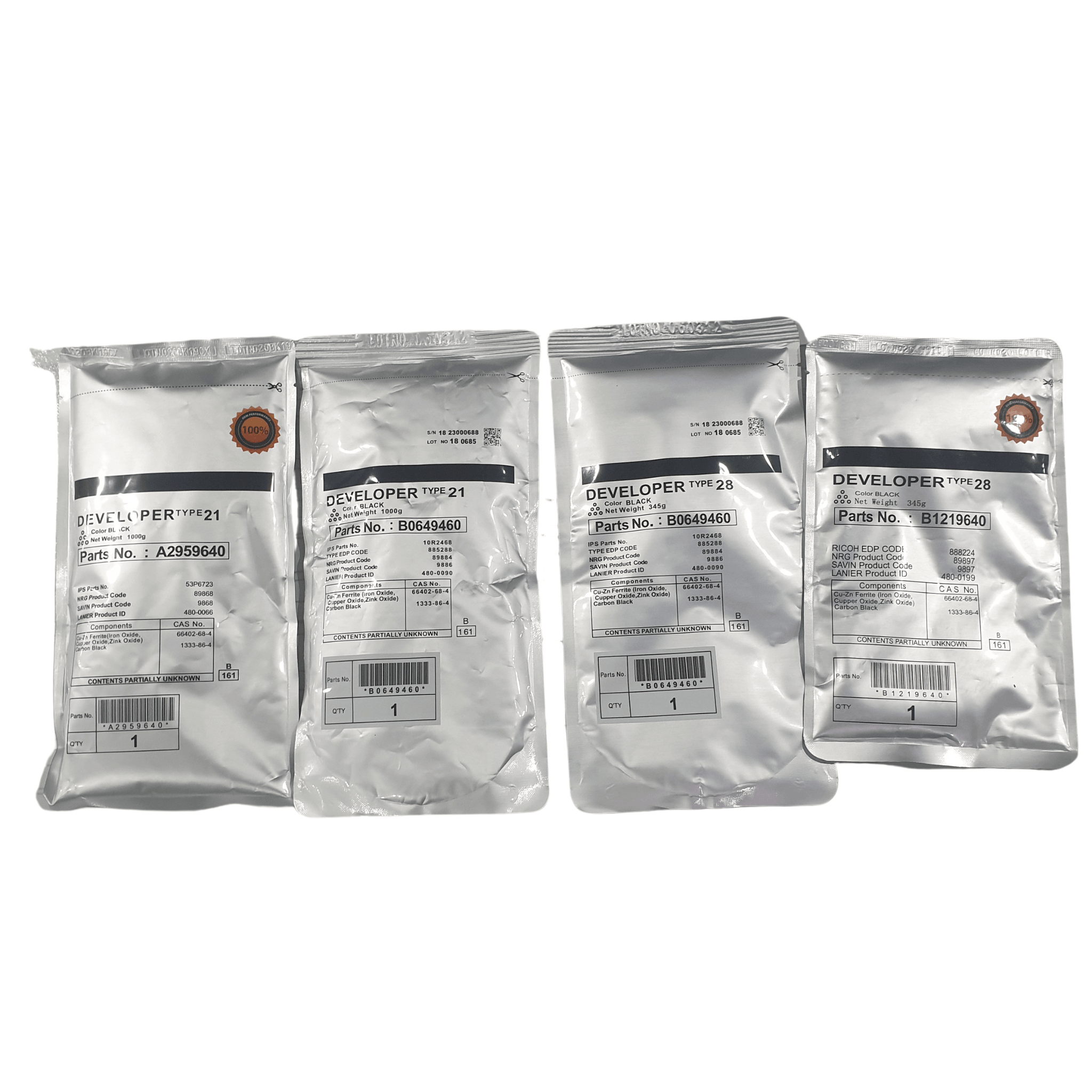 Developer Collections Developer Types / Developer Powders – Premier Traders