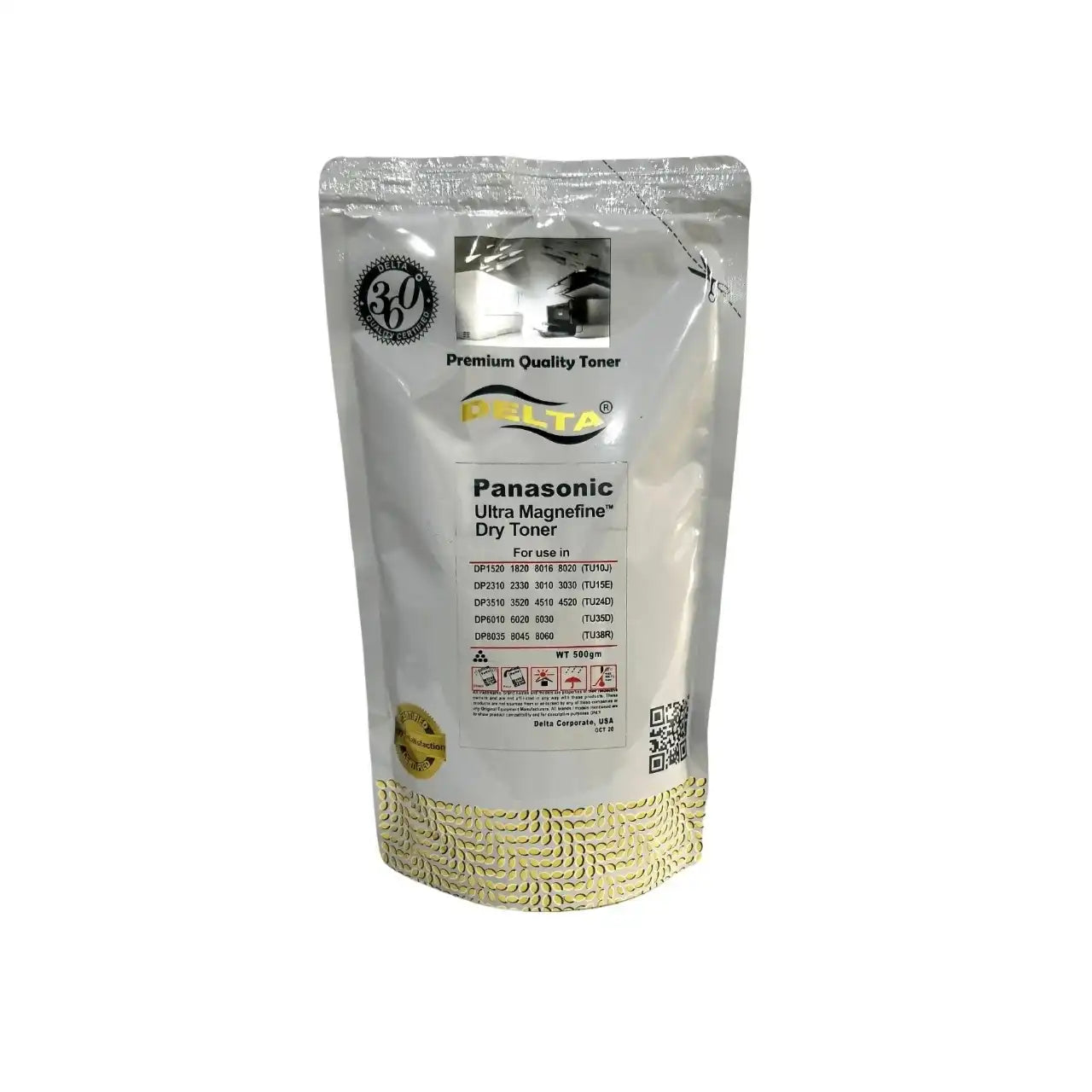 Delta Toner Bag 500 g for Panasonic DP 8035 – Leak-Proof