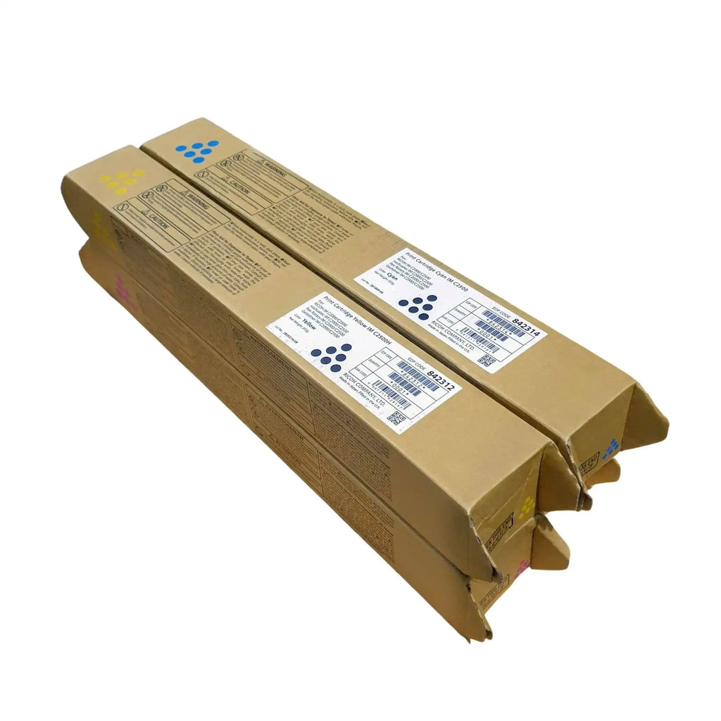 Ricoh IMC 2000H compatible YMCK toner set – 5,000-page yield 