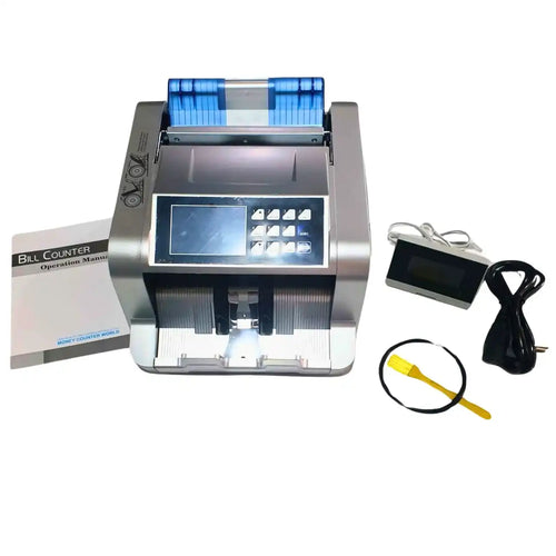 Cash Counter 1100P with UV MG IR 3D fake note detection – full view
