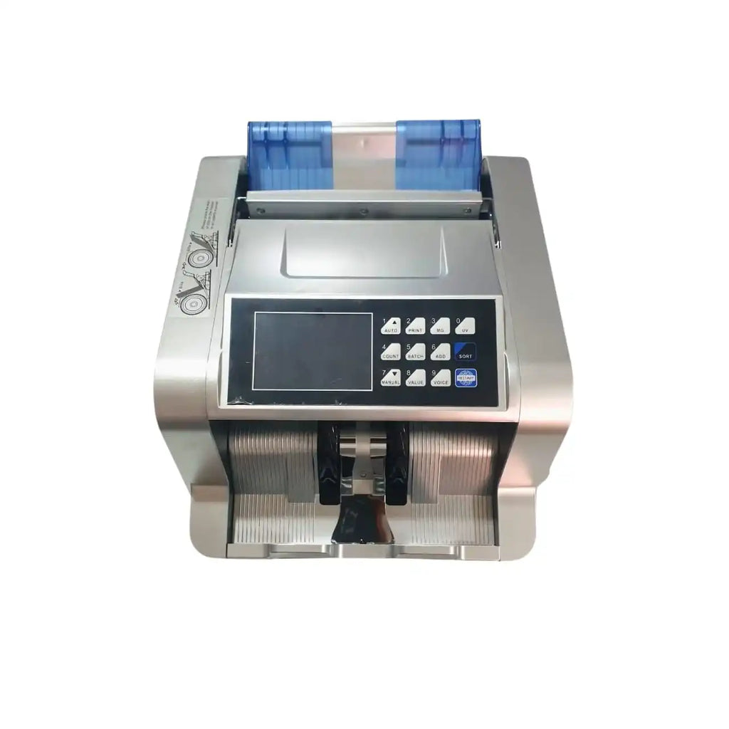 Cash Counter 1100P with UV MG IR 3D fake note detection – front view