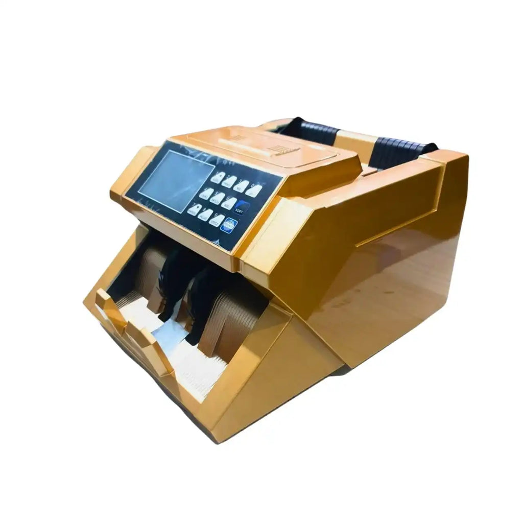 Cash Counter N90P with UV MG IR 3D fake note detection – side view