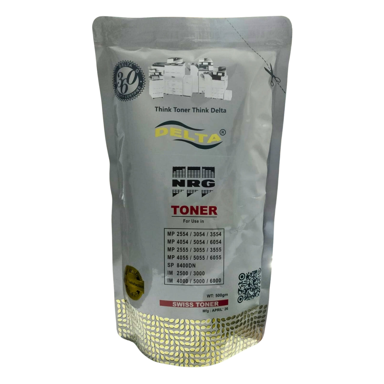 Delta Toner Refill Bag for Ricoh MP 3554 and related models