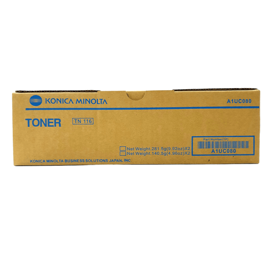 Konica Minolta Toner Cartridge TN 116 - 𝐏𝐑𝐄𝐌𝐈𝐄𝐑 𝐓𝐑𝐀𝐃𝐄𝐑𝐒