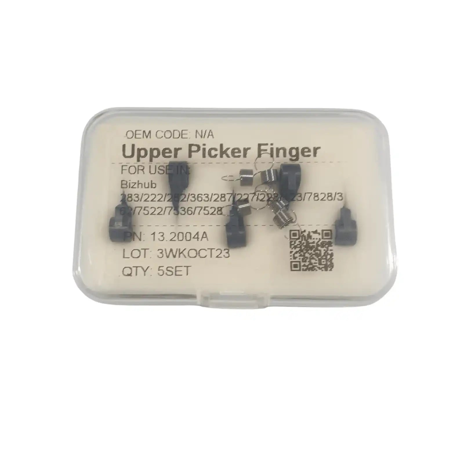 Compatible Upper Picker Finger set for bizhub 423 (With Spring) by TEC