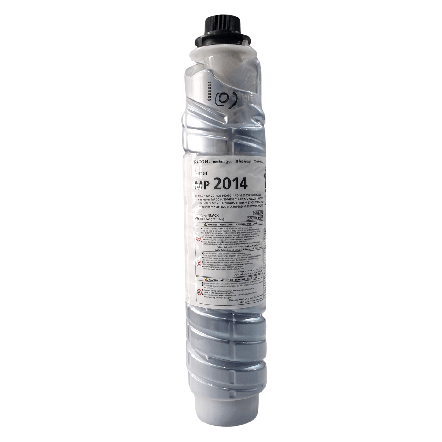 Toner Bottle Ricoh Aficio MP 2014L OEM 160 g - 𝐏𝐑𝐄𝐌𝐈𝐄𝐑 𝐓𝐑𝐀𝐃𝐄𝐑𝐒