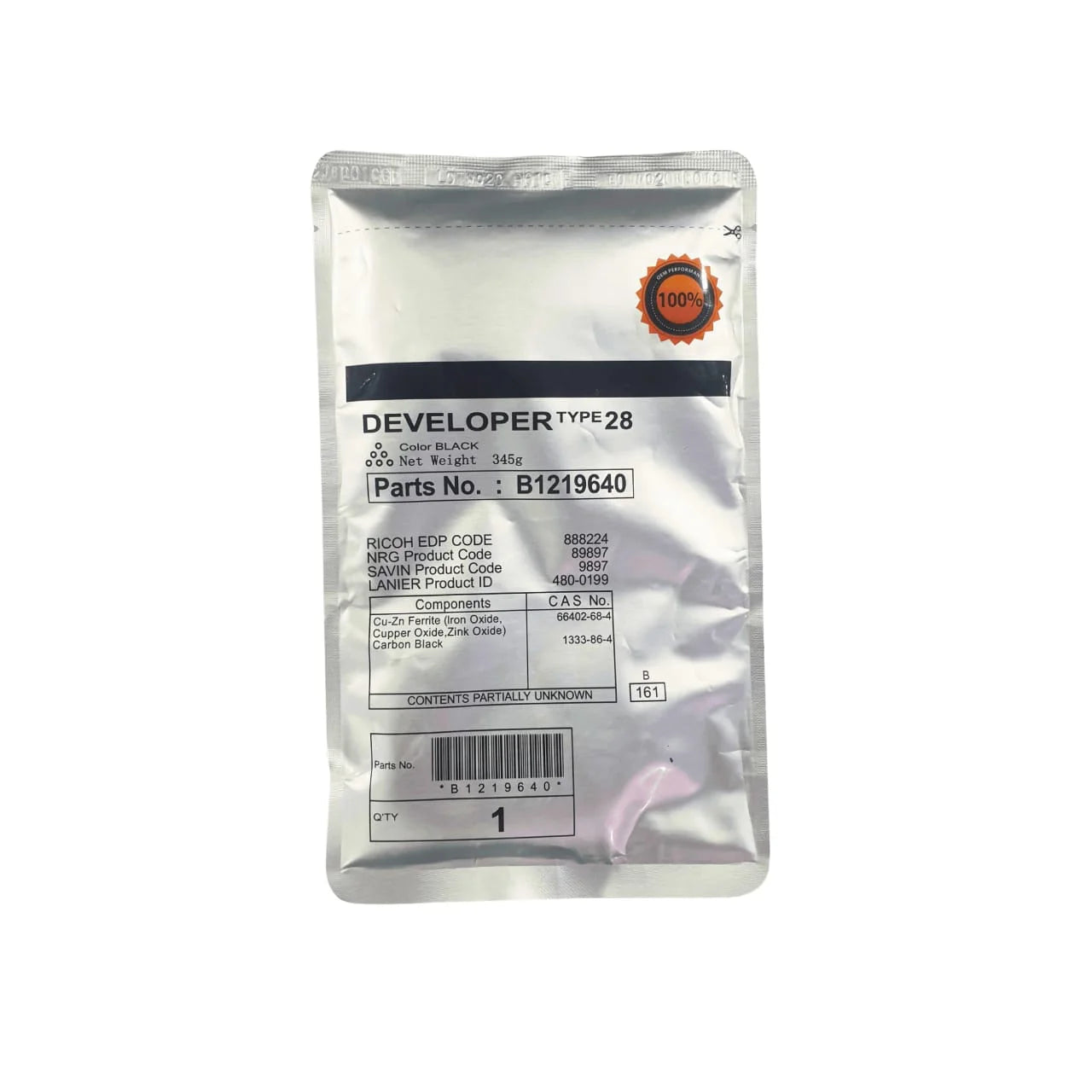 Compatible Developer Type 28 for Ricoh by CET